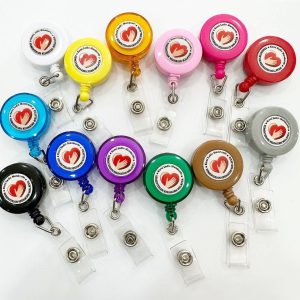 Yoyo tag With KKM Epoxy Heart Sticker